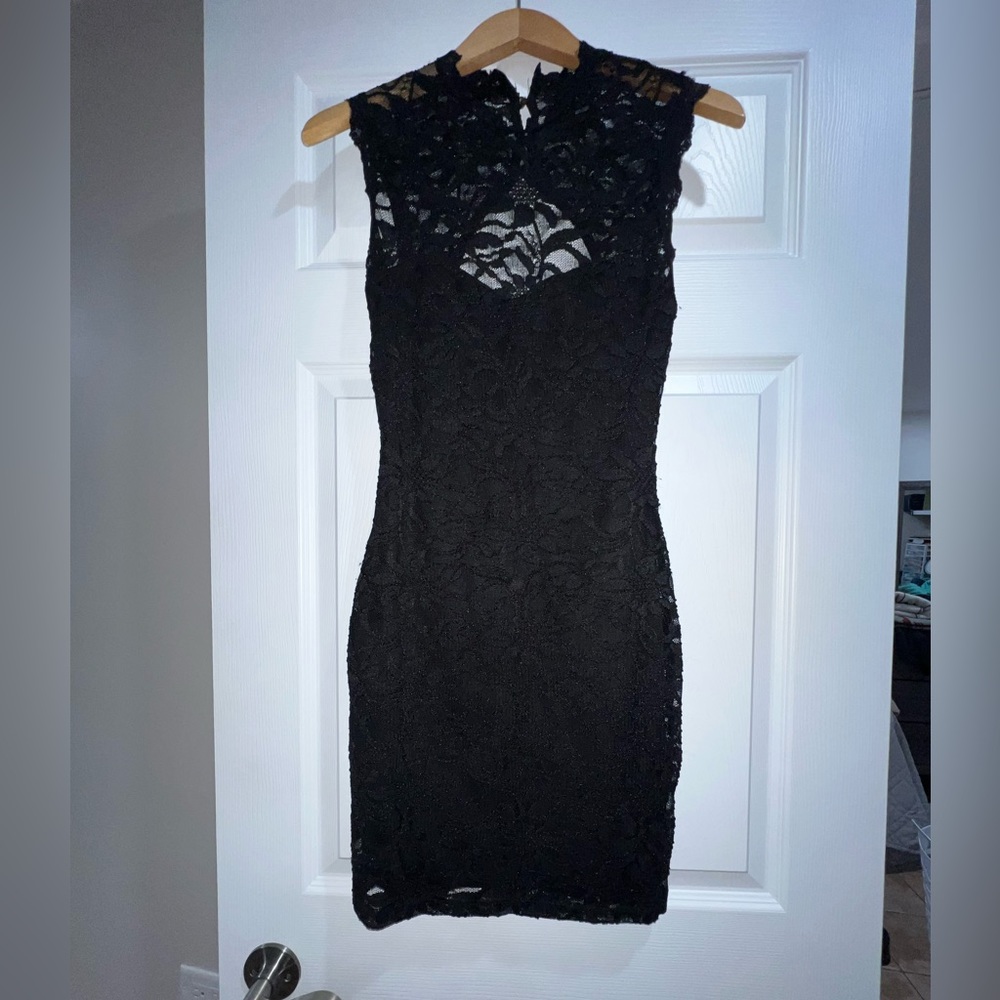 Black Lace Dress